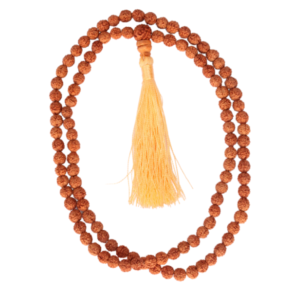 Japa mala semillas de rudraksha- 6mm
