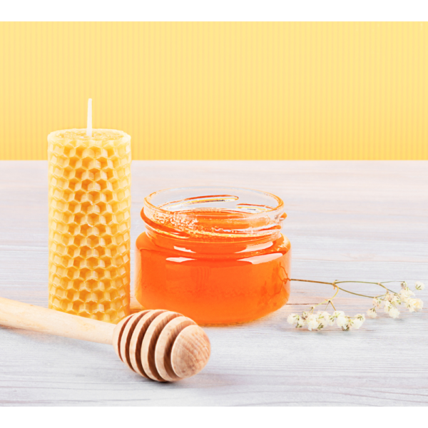Velas de miel pack 3 unidades 20cm - Imagen 4